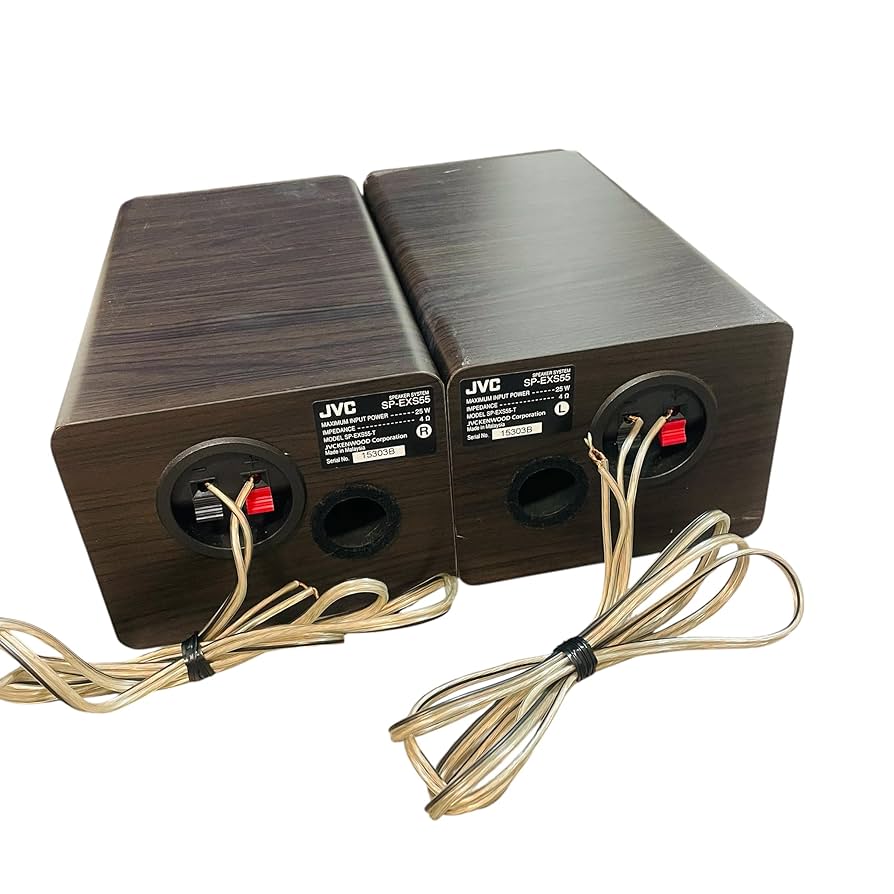 JVC コンパクトコンポーネントシステム EX-S55ブラウン 2018年製 ウッドコーン コンパクトコンポーネントシステム EX-S55 | JVC